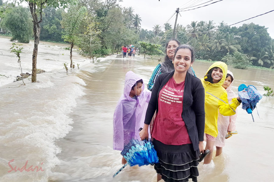 Flood in Sri Lanka
